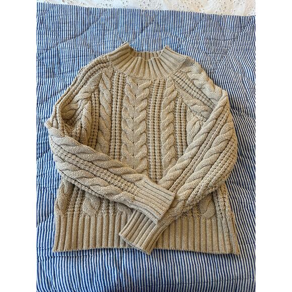 Thick Knit Mock Neck Sweater - Picture 4 of 7